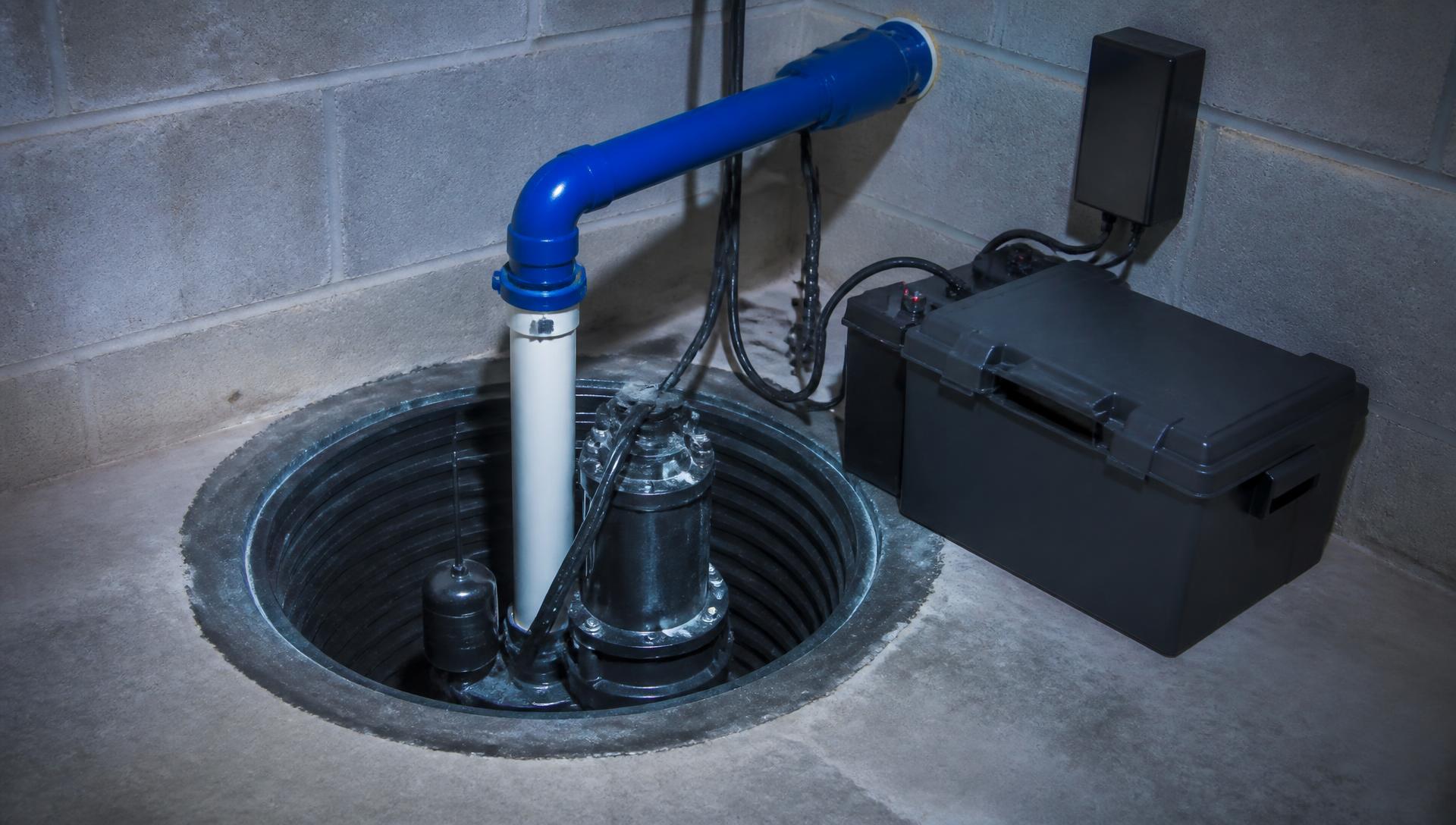 Residential sump pump and backup system
